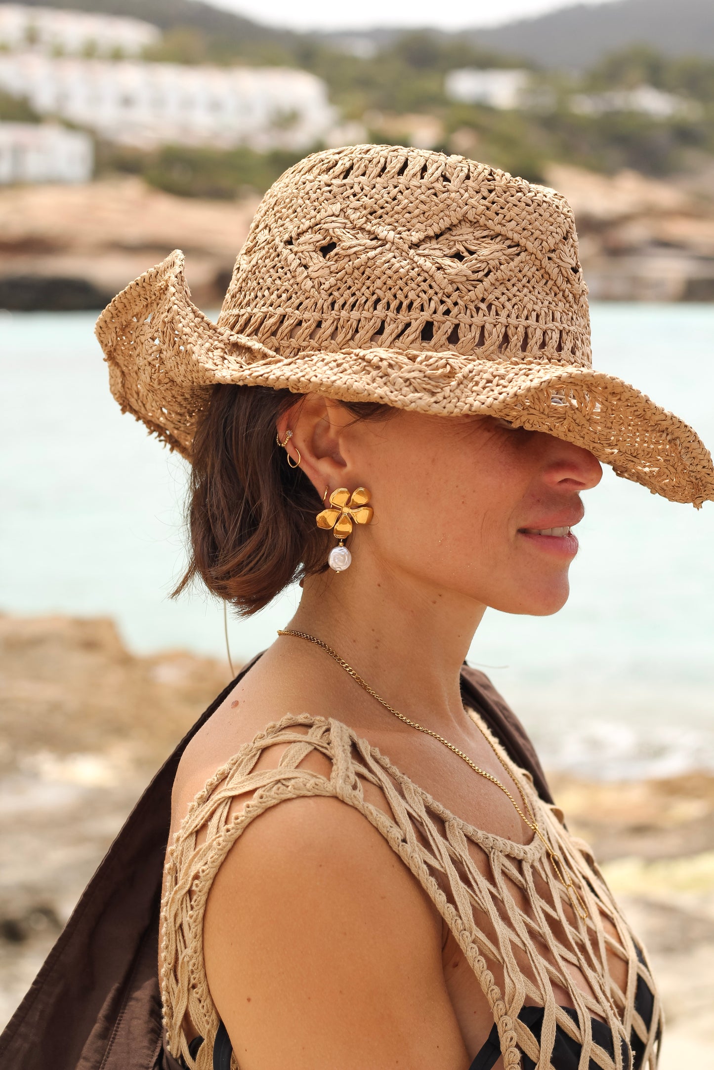 PENDIENTES GARDENIA